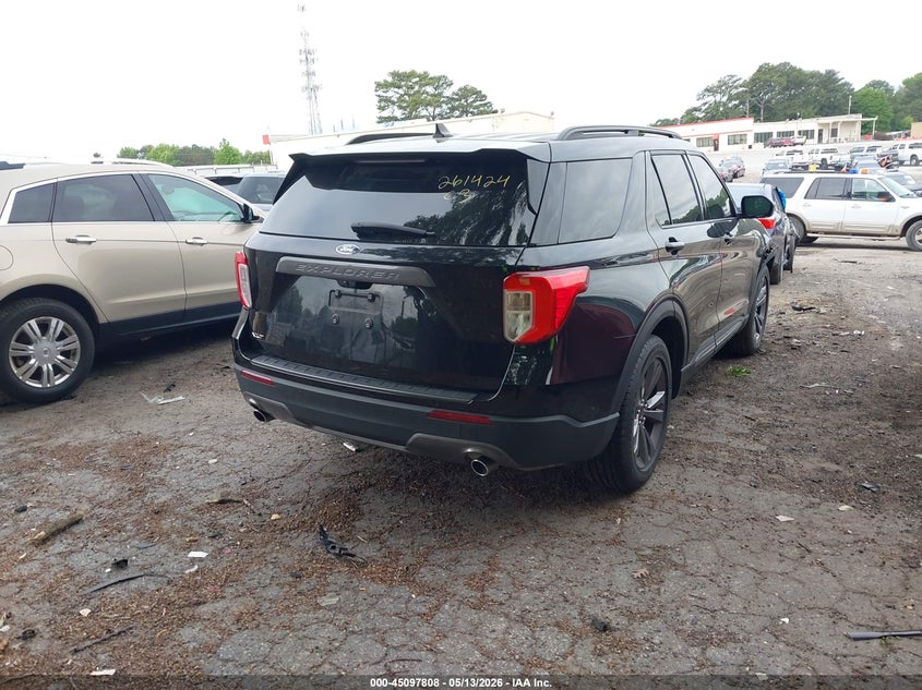 Vin: 1fmsk7dh2ngb42128, lot: 45595375, ford explorer xlt 20224