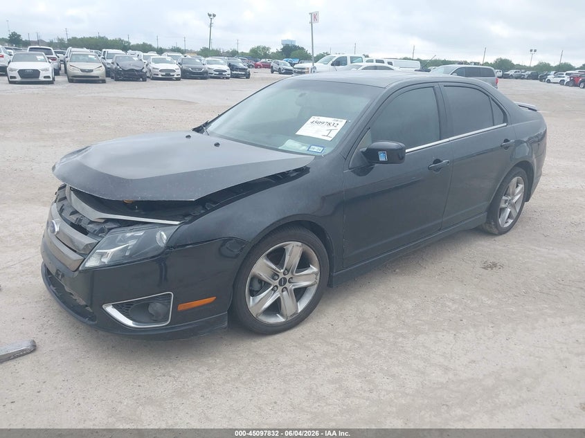 Vin: 3fahp0kc0br303214, lot: 45595399, ford fusion sport 20112