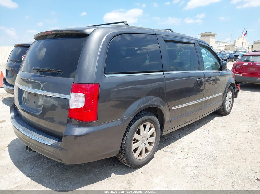 Vin: 2c4rc1bg2fr673417, lot: 45595421, chrysler town & country touring 20154
