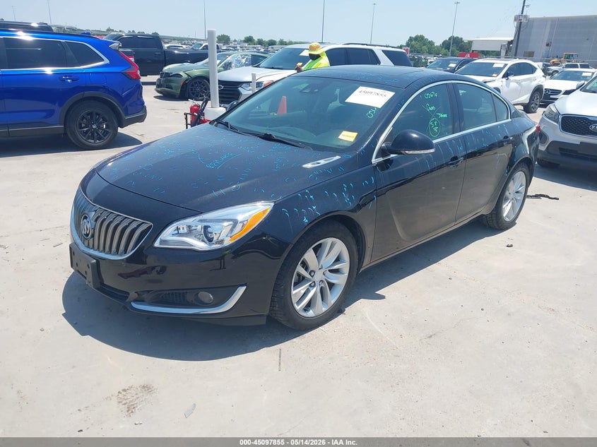 Vin: 2g4gr5gx2h9139953, lot: 45595422, buick regal turbo premium ii 20172
