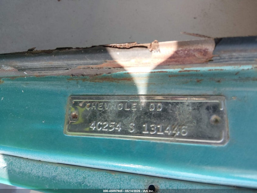 1964 Chevrolet Truck VIN: 000004C254S131446 Lot: 45097945