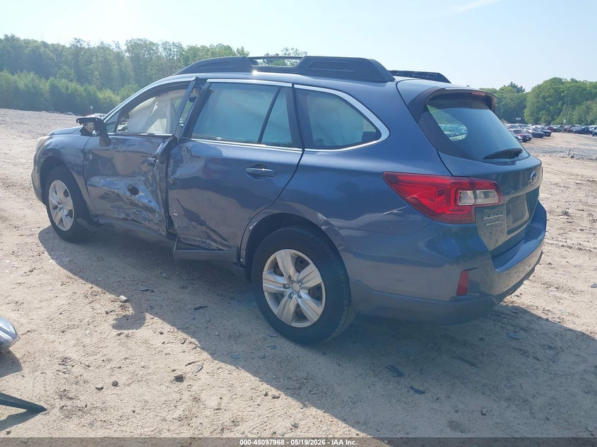 Vin: 4s4bsaac4f3239653, lot: 45595535, subaru outback 2.5i 20153