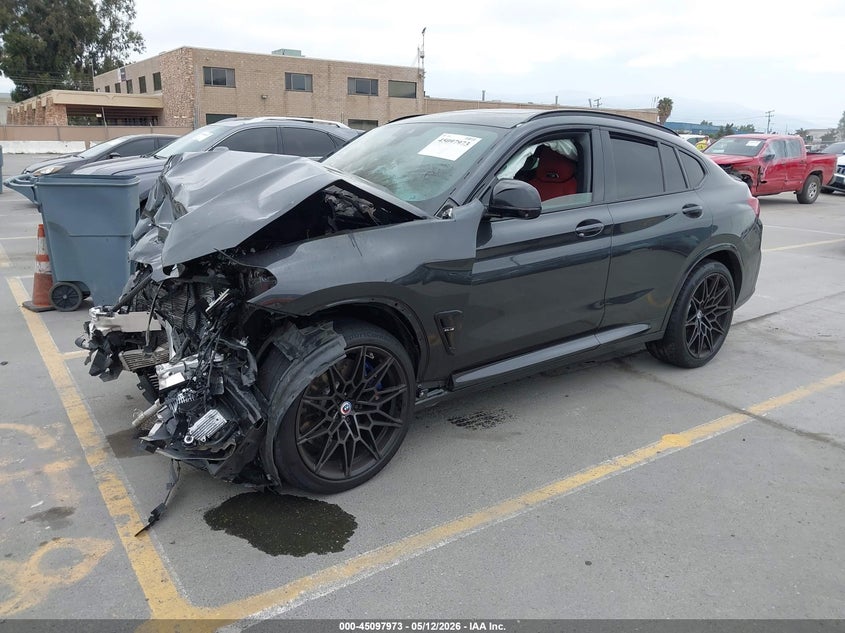 Vin: 5ym23ec03n9k31784, lot: 45595540, bmw x4 m 20222