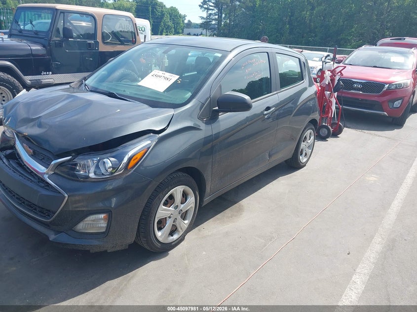 VIN KL8CB6SA7LC429454 2020 CHEVROLET SPARK FWD LS AUTOMATIC