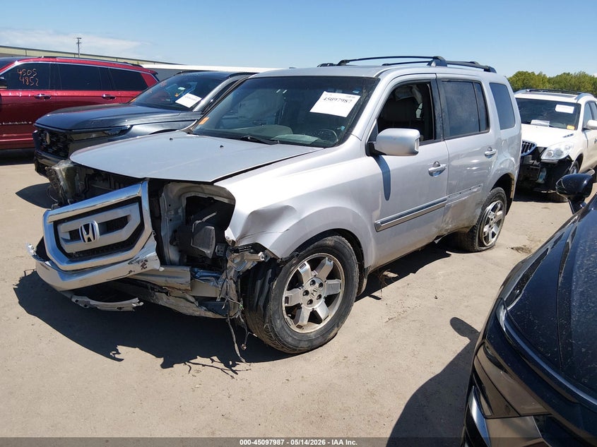 Vin: 5fnyf4h90bb091433, lot: 45595554, honda pilot touring 20112