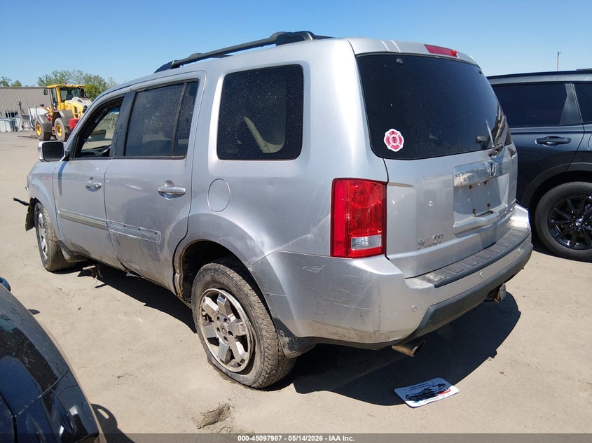 Vin: 5fnyf4h90bb091433, lot: 45595554, honda pilot touring 20113