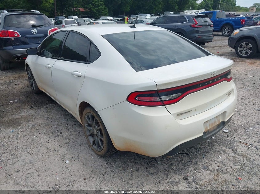 2013 DODGE DART auction photo 3