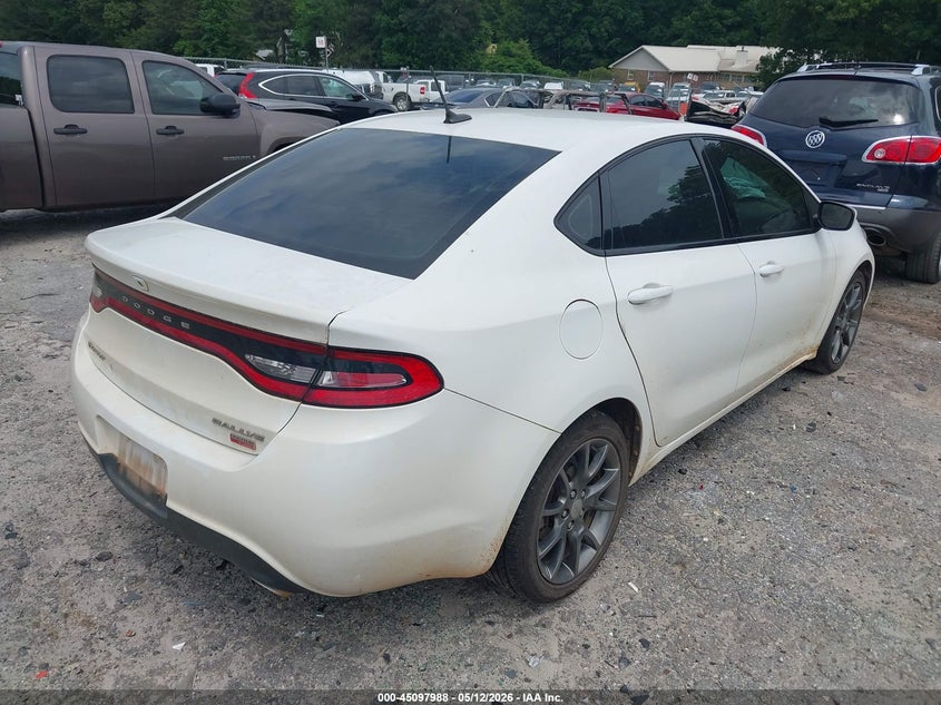 2013 DODGE DART auction photo 4