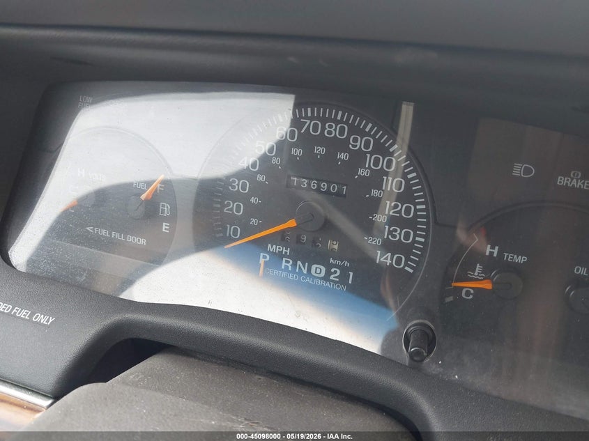 1996 Ford Crown Victoria Police Interceptor VIN: 2FALP71WXTX156935 Lot: 45098000