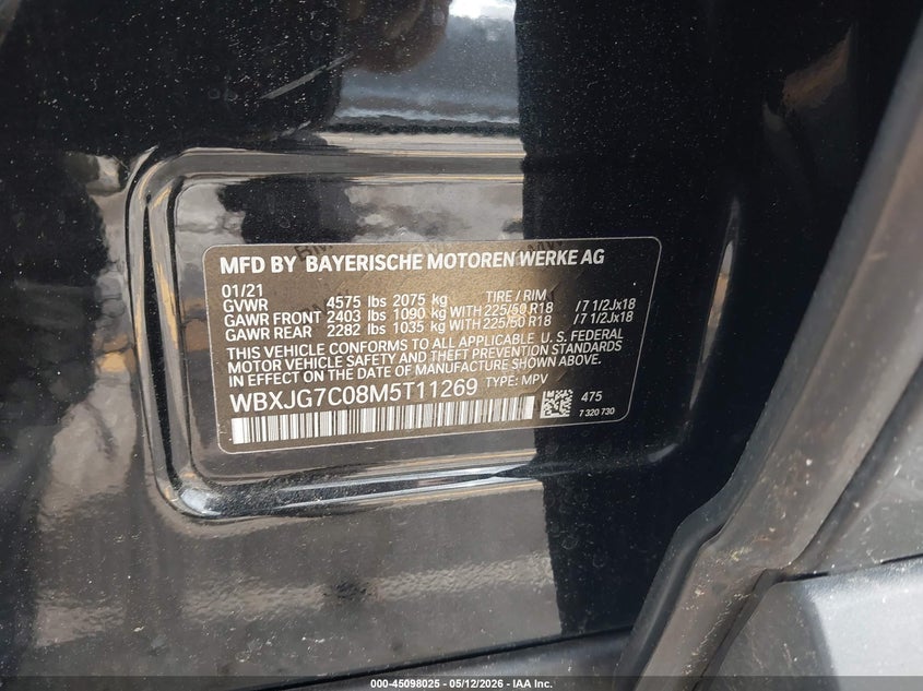 2021 BMW X1 SDRIVE28I — Photo 9