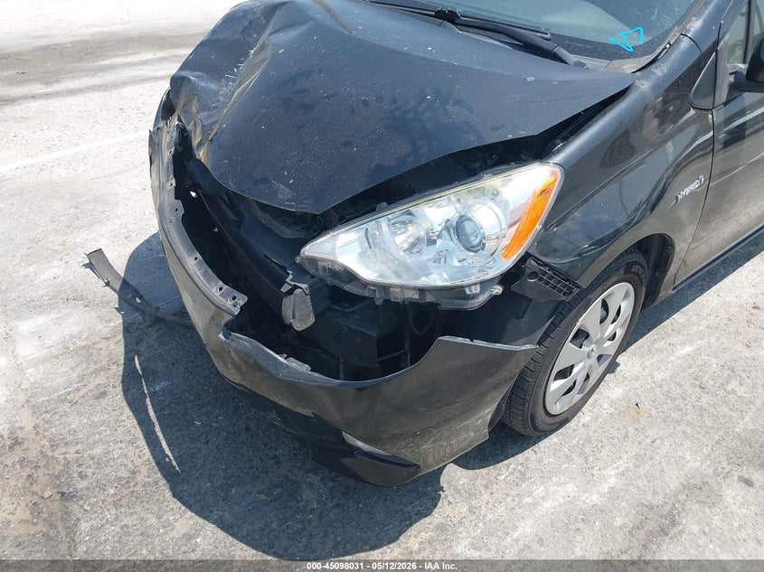 2014 Toyota Prius C Three VIN: JTDKDTB3XE1076493 Lot: 45098031