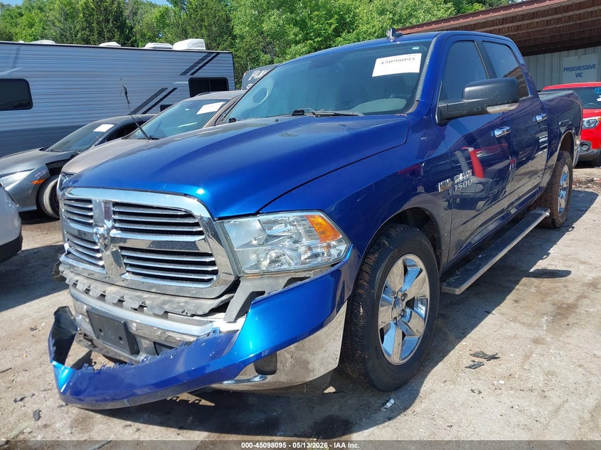 Vin: 3c6rr6lt4hg787538, lot: 45595662, ram 1500 big horn  4x2 5'7 box 20172