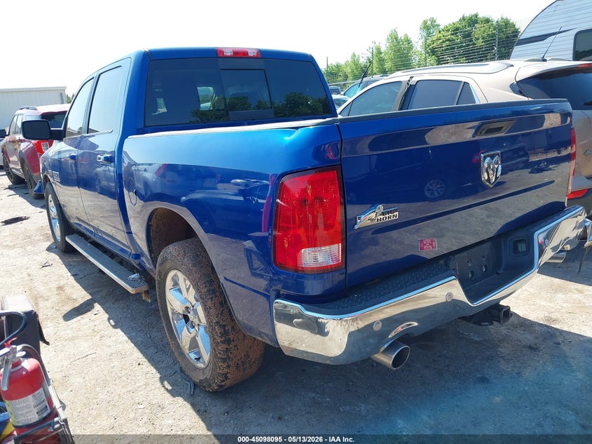 Vin: 3c6rr6lt4hg787538, lot: 45595662, ram 1500 big horn  4x2 5'7 box 20173
