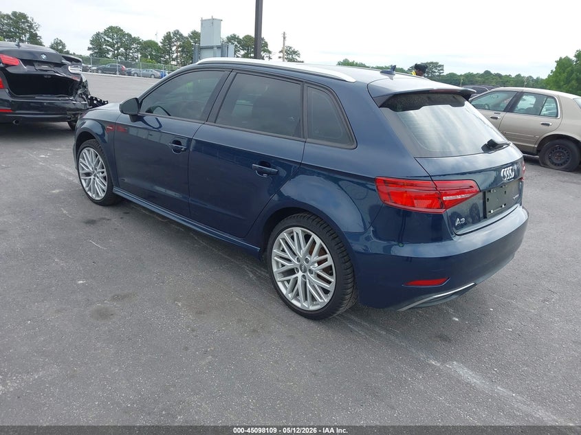 Vin: wauupbff2ja116622, lot: 45595676, audi a3 e-tron 1.4t premium/1.4t tech premium 20183