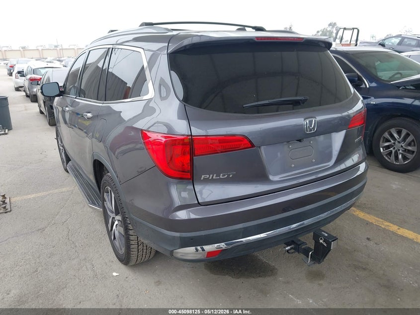 Vin: 5fnyf5h93jb030145, lot: 45595692, honda pilot touring 20183