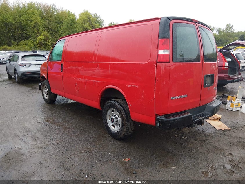 Vin: 1gtw7afp5k1319486, lot: 45595704, gmc savana 2500 work van 20193