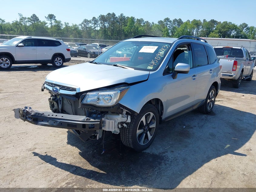 Vin: jf2sjagc8hh560732, lot: 45595750, subaru forester 2.5i premium 20172