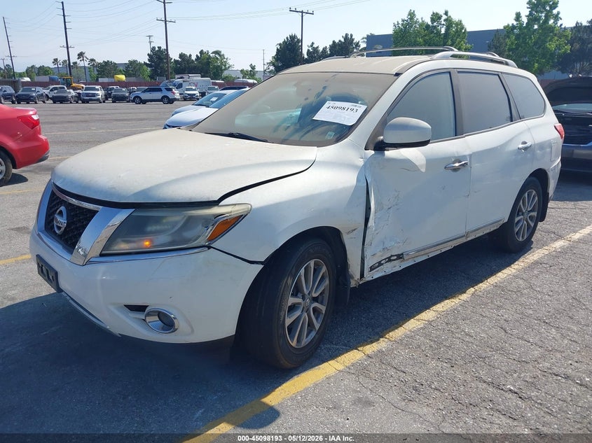 5N1AR2MN0EC636768 2014 NISSAN PATHFINDER SL photo 1