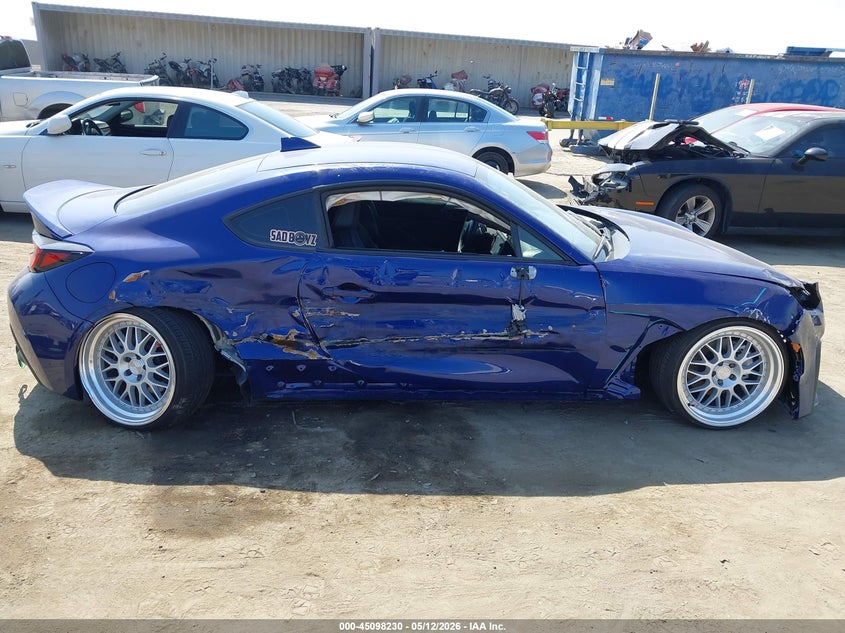 2025 Toyota Gr86 Premium VIN: JF1ZNBE10S9758110 Lot: 45098230