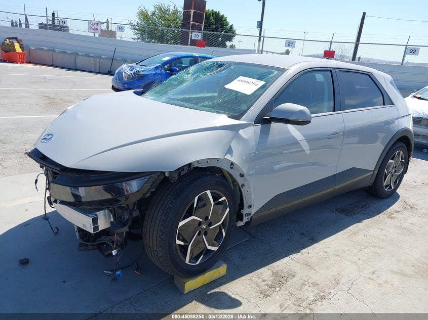 Vin: km8kn4ae2pu172556, lot: 45595821, hyundai ioniq 5 sel 20232