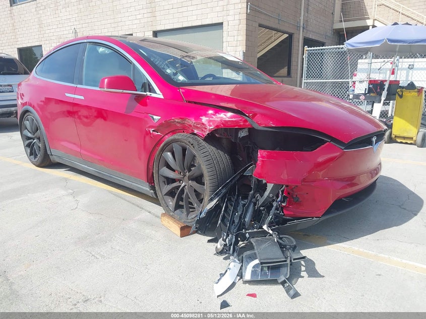2020 Tesla Model X Performance Dual Motor All-Wheel Drive VIN: 5YJXCAE47LF240434 Lot: 45098281