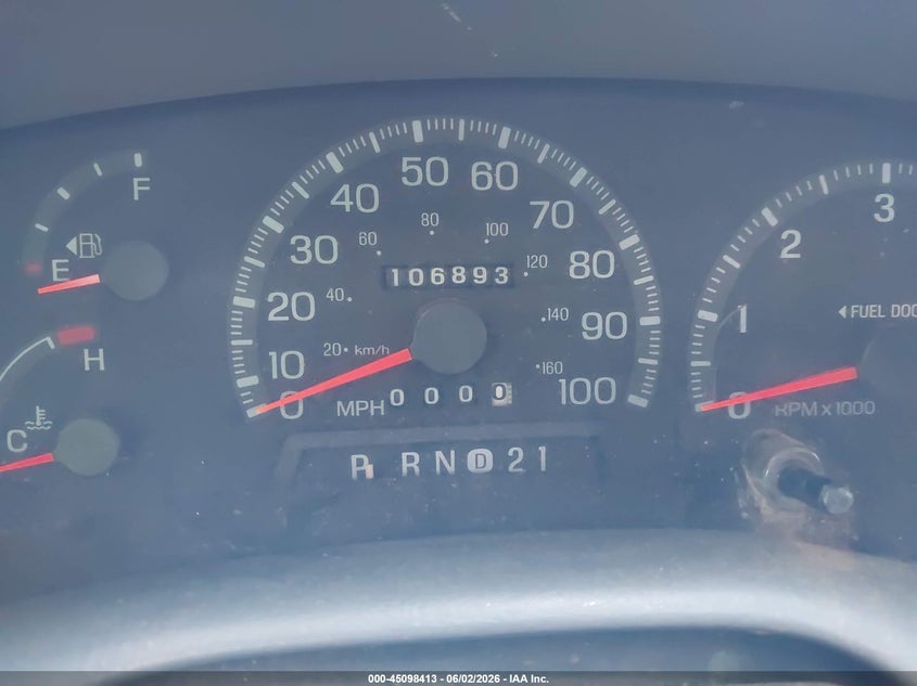 1998 Ford F-150 Standard/Xl/Xlt VIN: 1FTZF1723WNA22203 Lot: 45098413