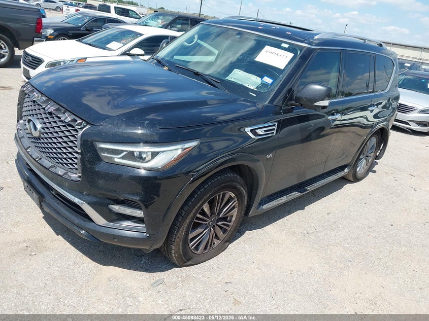 Vin: jn8az2nf5l9702175, lot: 45595984, infiniti qx80 luxe 20202