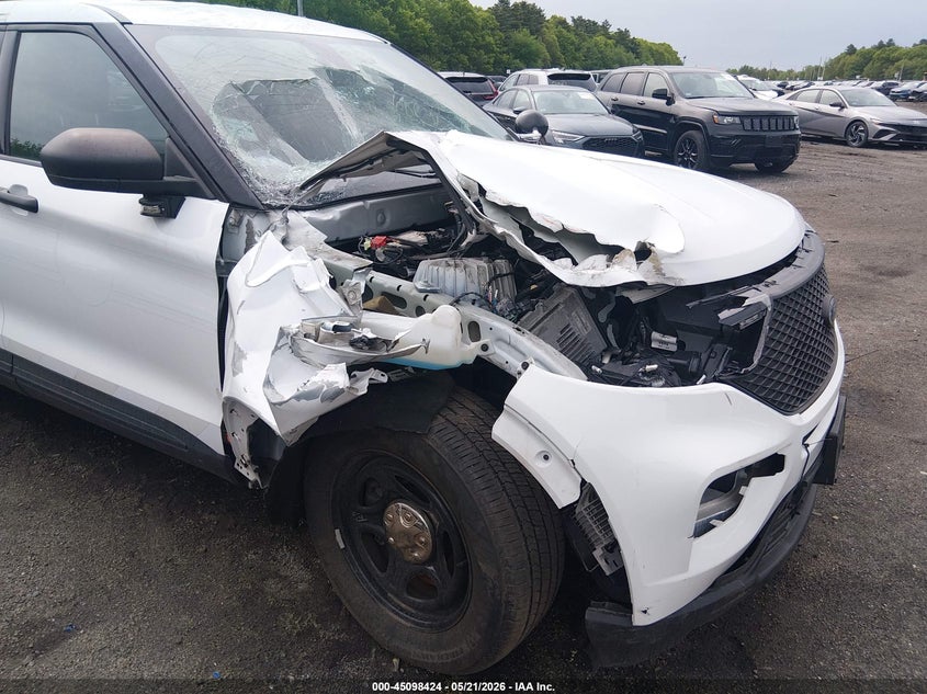 VIN 1FM5K8AB3MGA41939 2021 FORD POLICE INTERCEPTOR UTILITY
