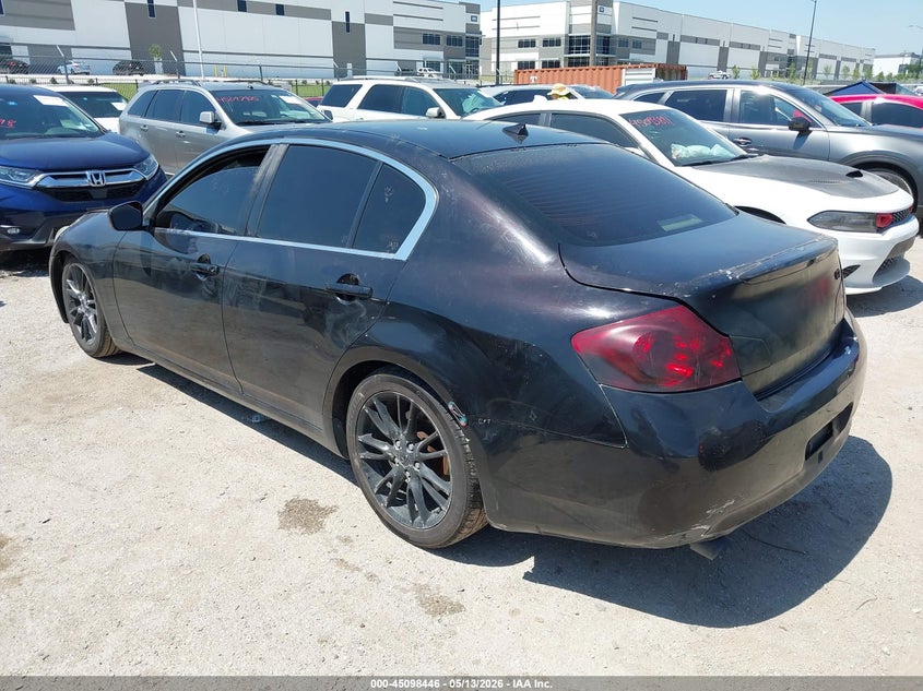 2012 INFINITI G37 auction photo 3