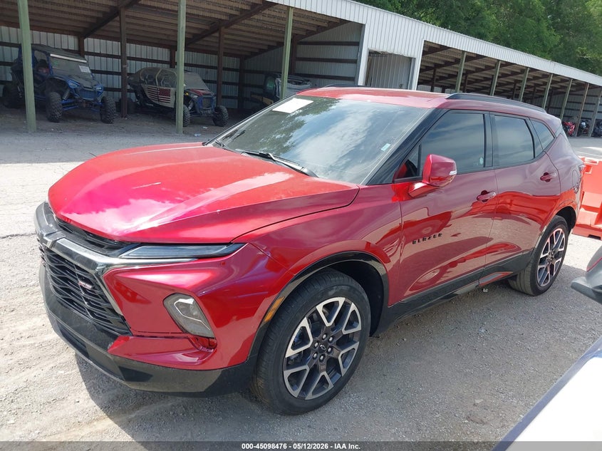 VIN 3GNKBERSXSS204487 2025 CHEVROLET BLAZER FWD RS