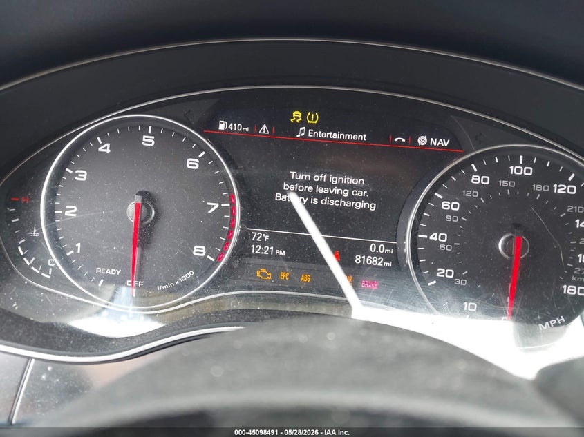 2017 Audi A6 Premium Plus VIN: WAUG8AFC3HN001766 Lot: 45098491