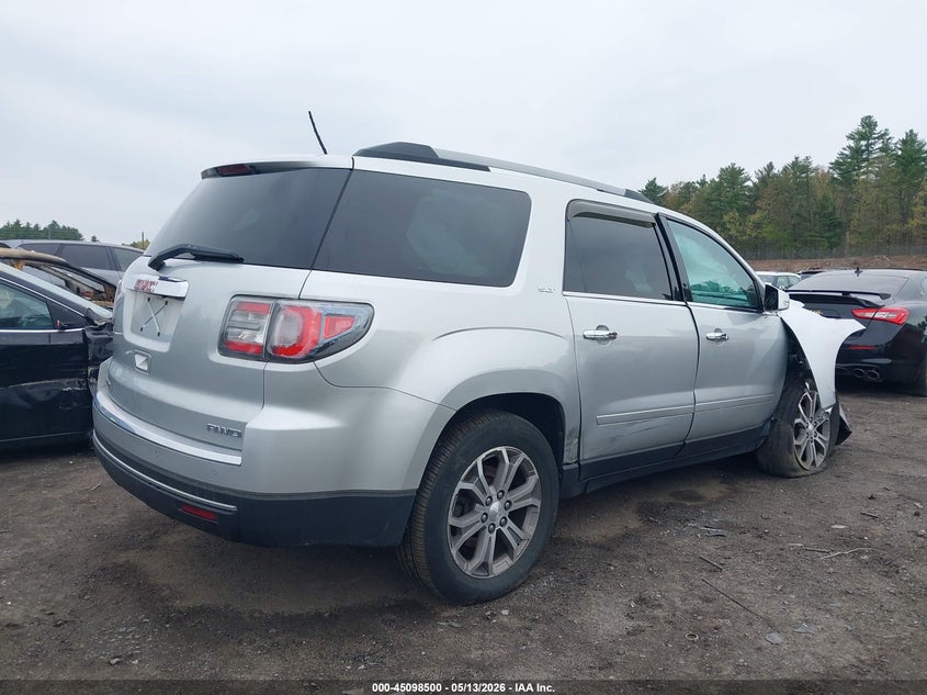 Vin: 1gkkvskd6dj222309, lot: 45596066, gmc acadia slt-2 20134