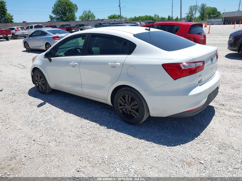 Vin: knadm4a32h6050328, lot: 45596077, kia rio lx 20173
