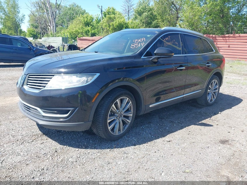 Vin: 2lmpj8lp0hbl31464, lot: 45596079, lincoln mkx reserve 20172