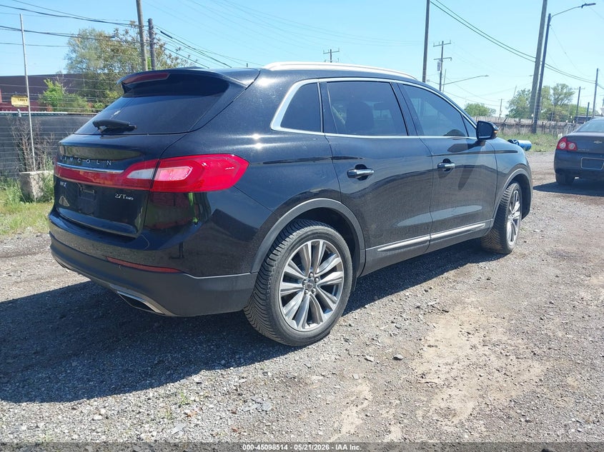 Vin: 2lmpj8lp0hbl31464, lot: 45596079, lincoln mkx reserve 20174