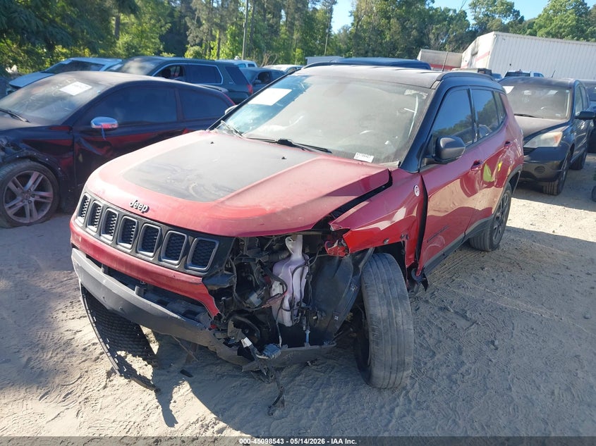 2019 Jeep Compass Trailhawk 4x4 3C4NJDDB1KT766427 photo 1