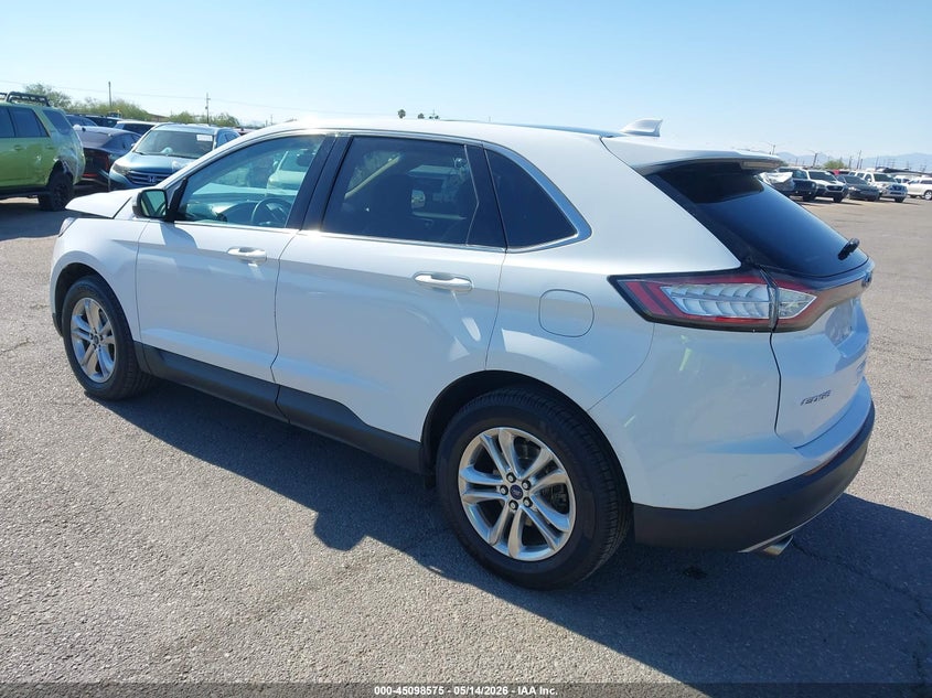 Vin: 2fmpk3j88gbb31602, lot: 45596139, ford edge sel 20163