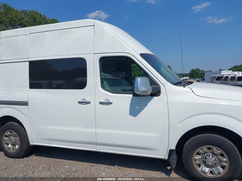 2014 Nissan Nv Cargo Nv2500 Hd Sv V6 VIN: 1N6BF0LY6EN102791 Lot: 45098609