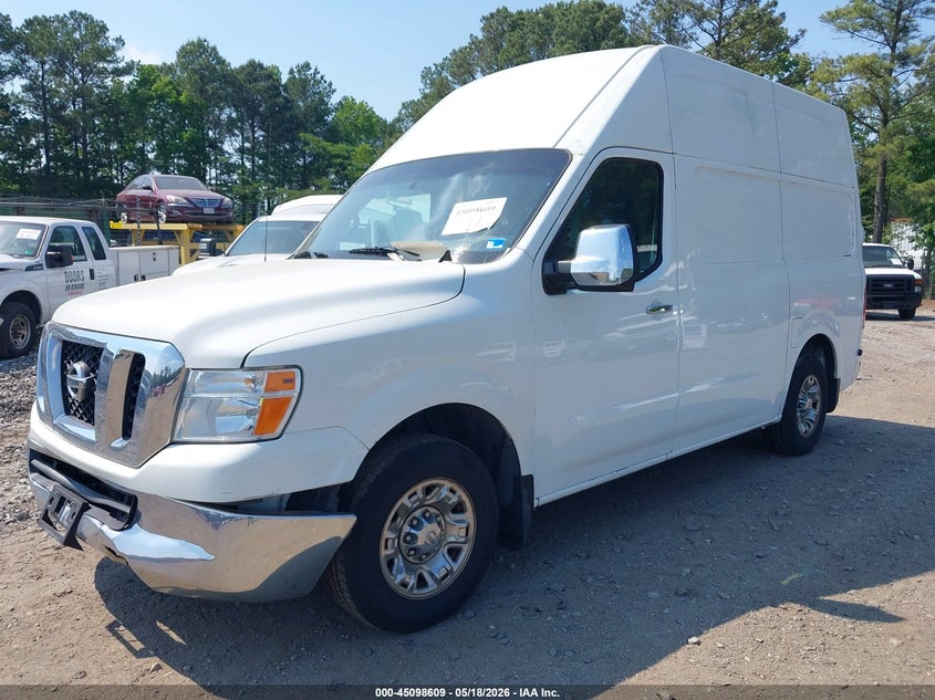 Vin: 1n6bf0ly6en102791, lot: 45596174, nissan nv cargo nv2500 hd sv v6 20142