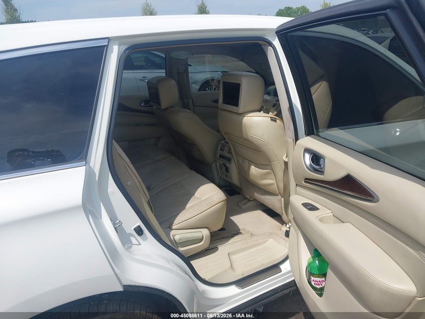 2013 Infiniti Jx35 VIN: 5N1AL0MM2DC309526 Lot: 45098611