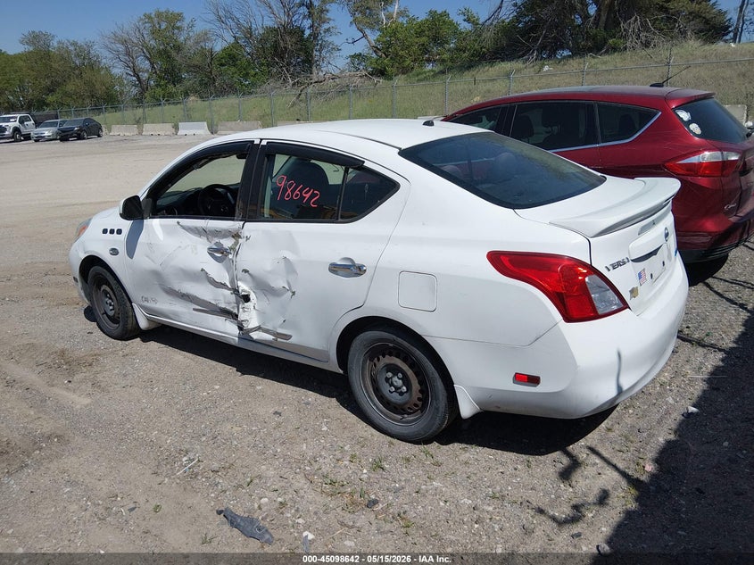 Vin: 3n1cn7apxel861105, lot: 45596208, nissan versa 1.6 s/1.6 s+/1.6 sl/1.6 sv 20143