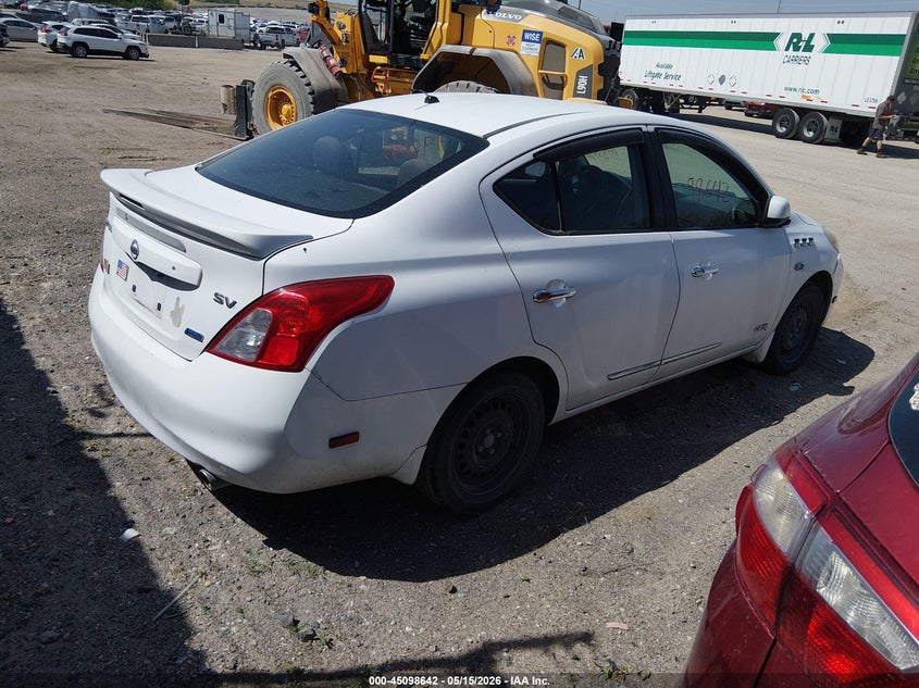 Vin: 3n1cn7apxel861105, lot: 45596208, nissan versa 1.6 s/1.6 s+/1.6 sl/1.6 sv 20144