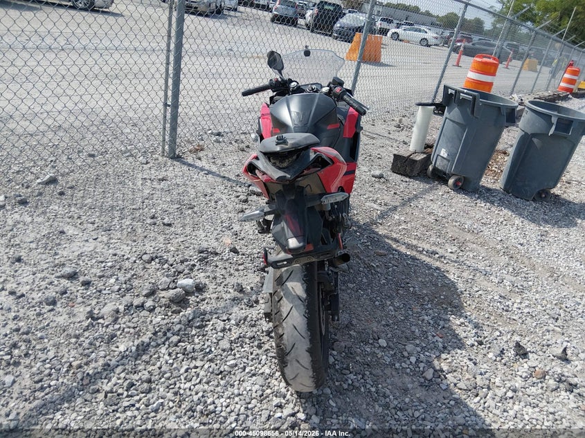 2025 Kawasaki Ex500 A/B VIN: ML5EXGJ1XSDA64282 Lot: 45098656