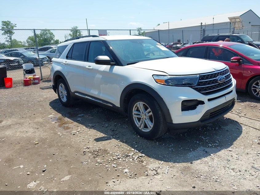 Vin: 1fmsk7dh6lgc77867, lot: 45596254, ford explorer xlt 2020 img_1