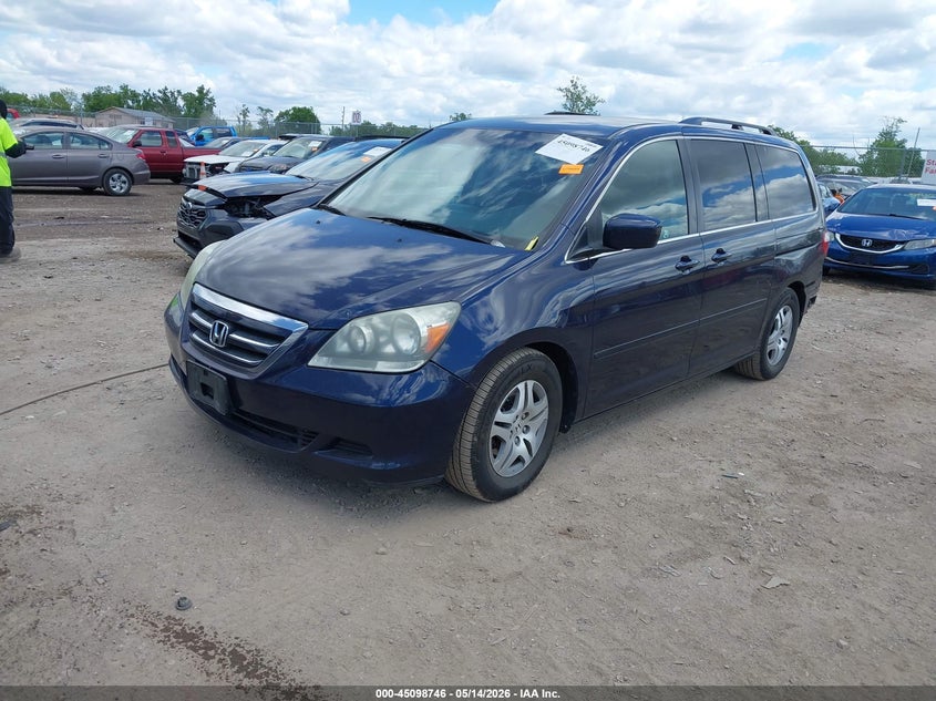 2007 Honda Odyssey Ex 5FNRL38467B003276 photo 1