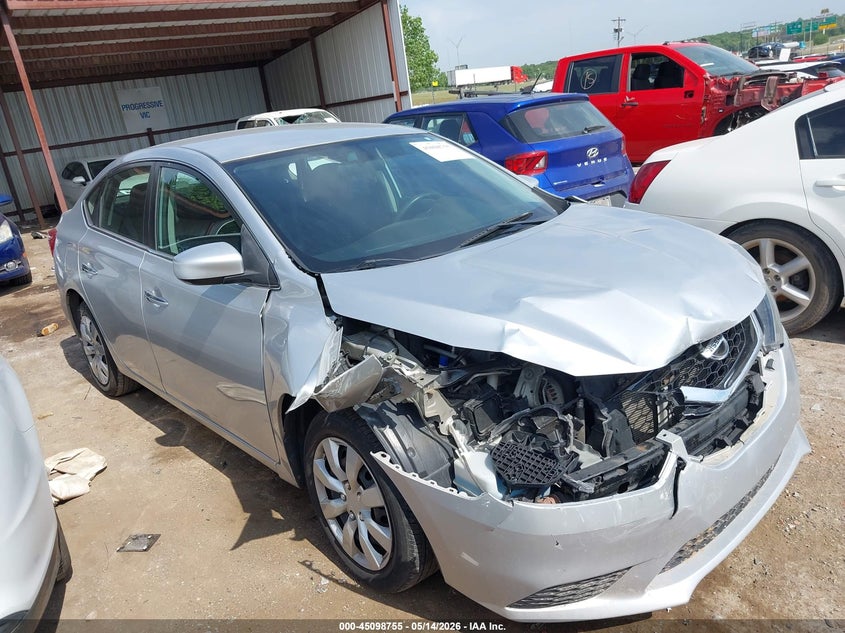 VIN 3N1AB7AP3KY343755 2019 NISSAN SENTRA S