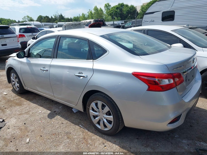VIN 3N1AB7AP3KY343755 2019 NISSAN SENTRA S