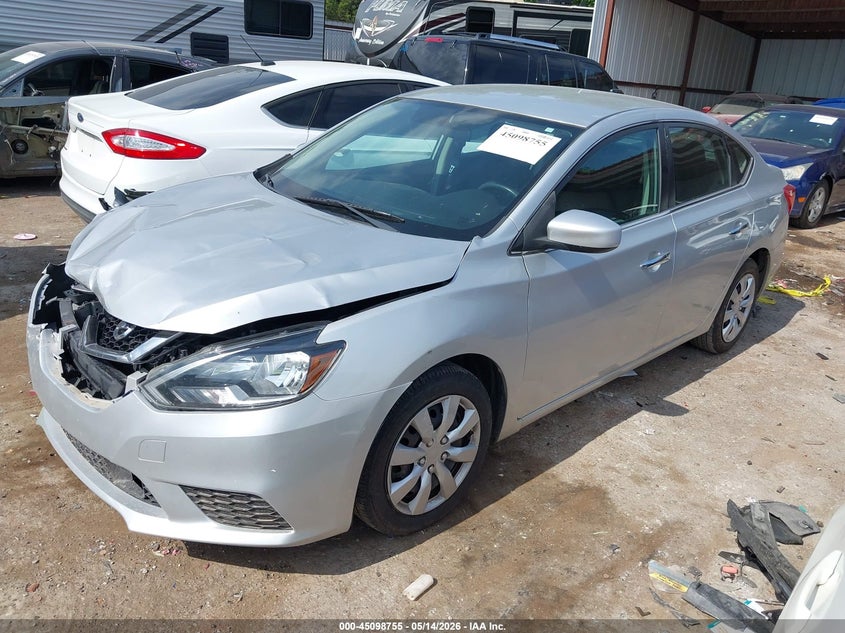 VIN 3N1AB7AP3KY343755 2019 NISSAN SENTRA S