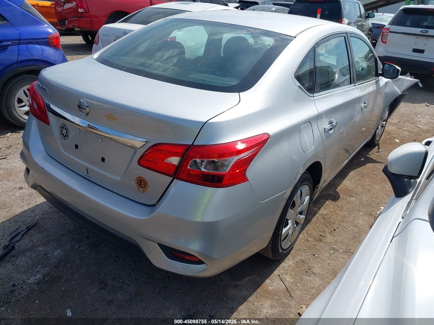 VIN 3N1AB7AP3KY343755 2019 NISSAN SENTRA S