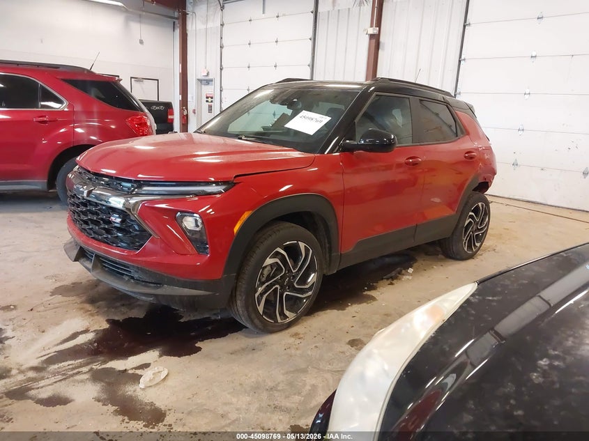 Vin: kl79musl2tb126974, lot: 45596335, chevrolet trailblazer awd rs 20262